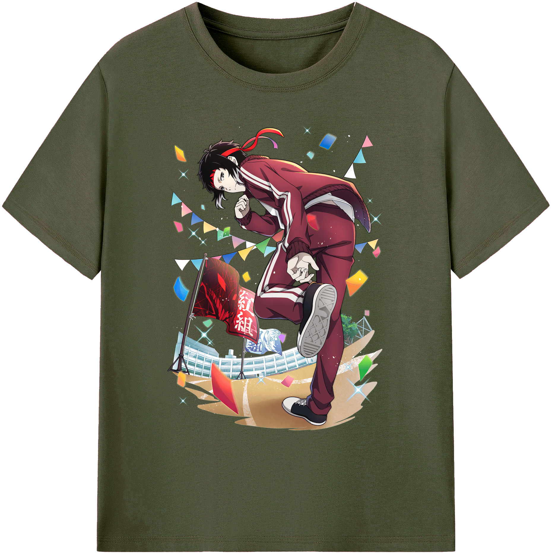 （画像用） 文豪ストレイドッグス Bungo Stray Dogs 綿100％ メンズ半袖Tシャツ｜肌触りやわらか＆通気性
